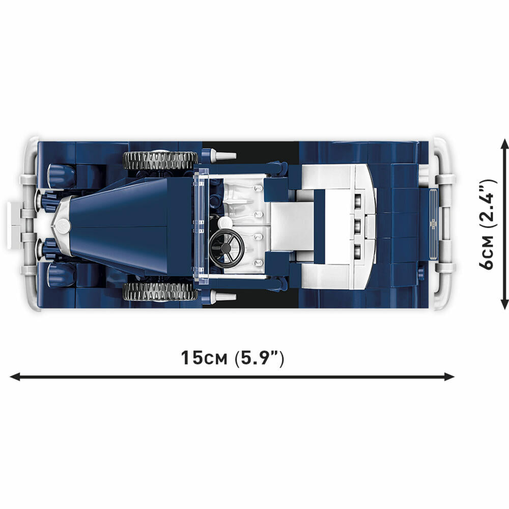 Cobi Klemmbausteinset Horch 830BK Cabriolet, World War 2, Fahrzeug, Spielzeug, 243 Teile, 2262