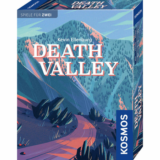 KOSMOS Death Valley, Kartenspiel, Spiele für Zwei, Taktikspiel, Familienspiel, 741761
