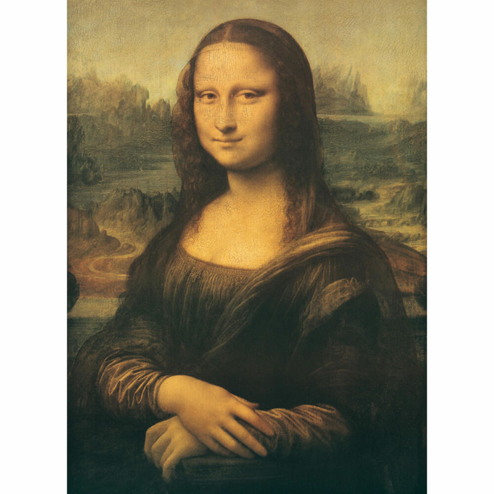 Eurographics Puzzle Mona Lisa von Leonardo da Vinci, 1000 Teile, 68 x 48 cm, 6000-1203