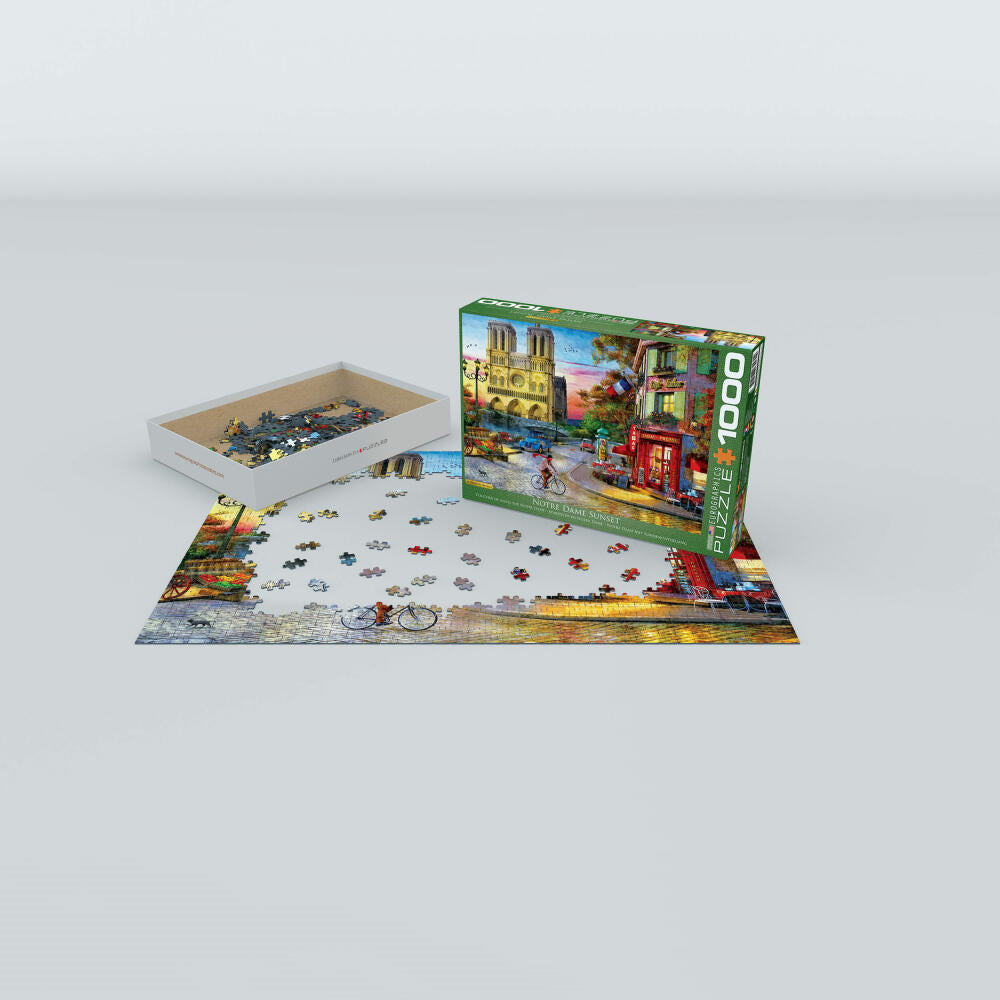 Eurographics Puzzle Notre Dame von Dominic Davison, 1000 Teile, 68 x 48 cm, 6000-5530