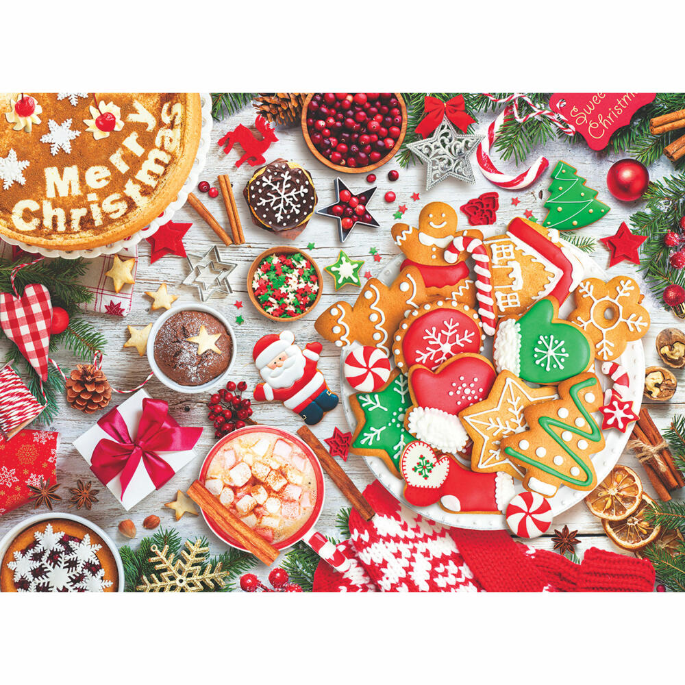 Eurographics Puzzle Weihnachtstisch in Puzzledose, 1000 Teile, 49 x 68 cm, 8051-5623