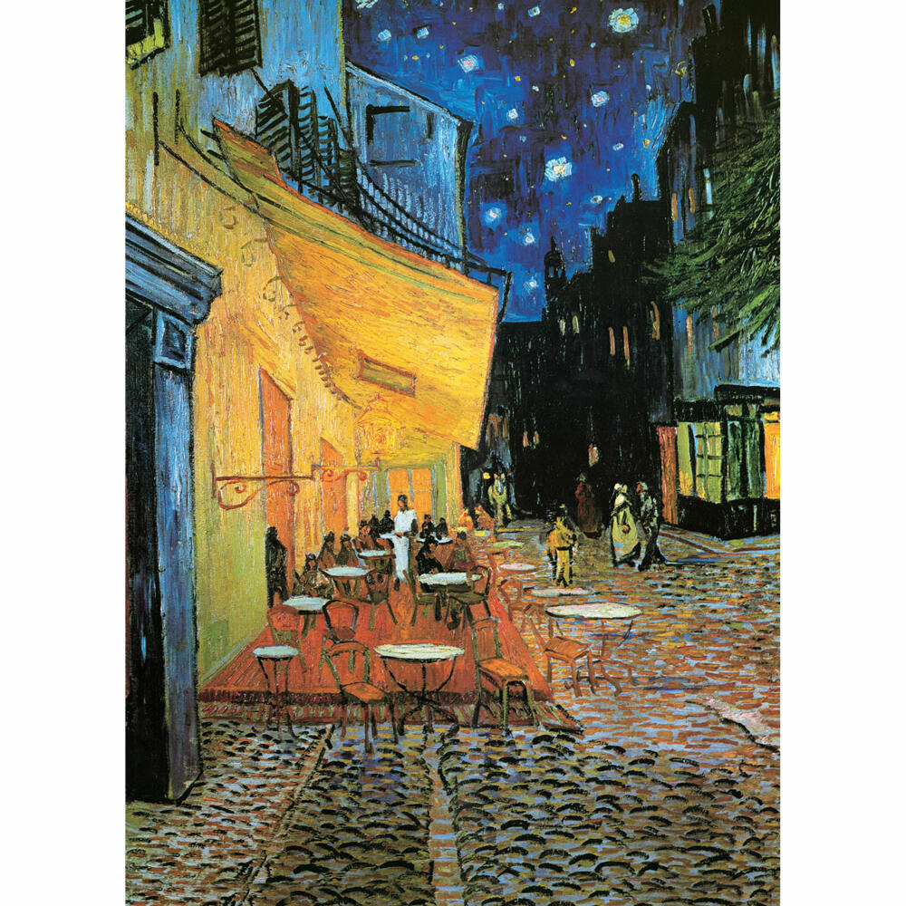 Eurographics Puzzle Caféterrasse am Abend von Vincent van Gogh, 1000 Teile, 68 x 48 cm, 6000-2143