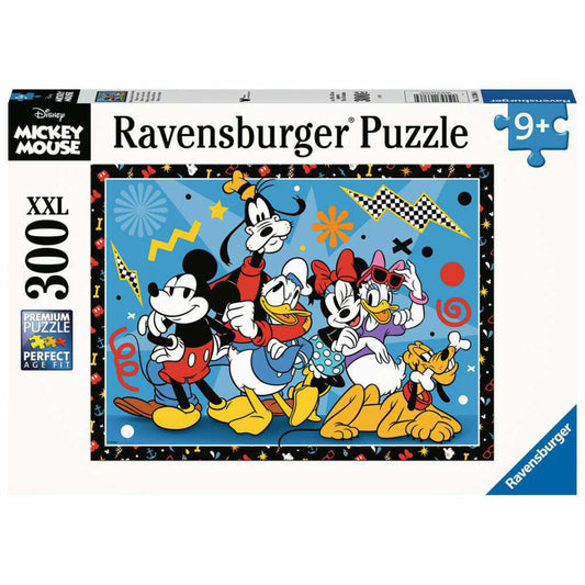 Ravensburger Kinderpuzzle Mickey und seine Freunde, Kinder Puzzle, Puzzles, 300 Teile, ab 9 Jahren, 13386