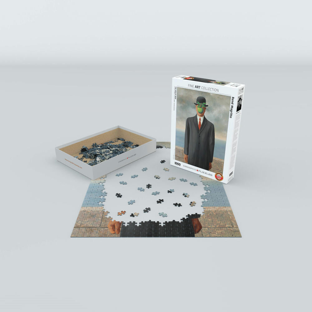 Eurographics Puzzle Der Sohn des Menschen von René Magritte, 1000 Teile, 68 x 48 cm, 6000-5478