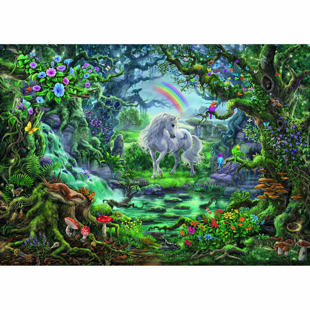 Ravensburger Exit Puzzle Einhorn, Erwachsenenpuzzle, Ratespiel, Rästel, Erwachsenen Puzzles, 759 Teile, 15030