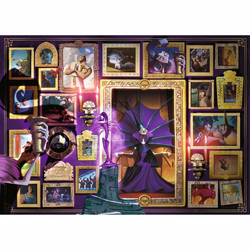 Ravensburger Villainous: Yzma, Puzzle, Erwachsenenpuzzle, Königreich für ein Lama, 1000 Teile, 16522