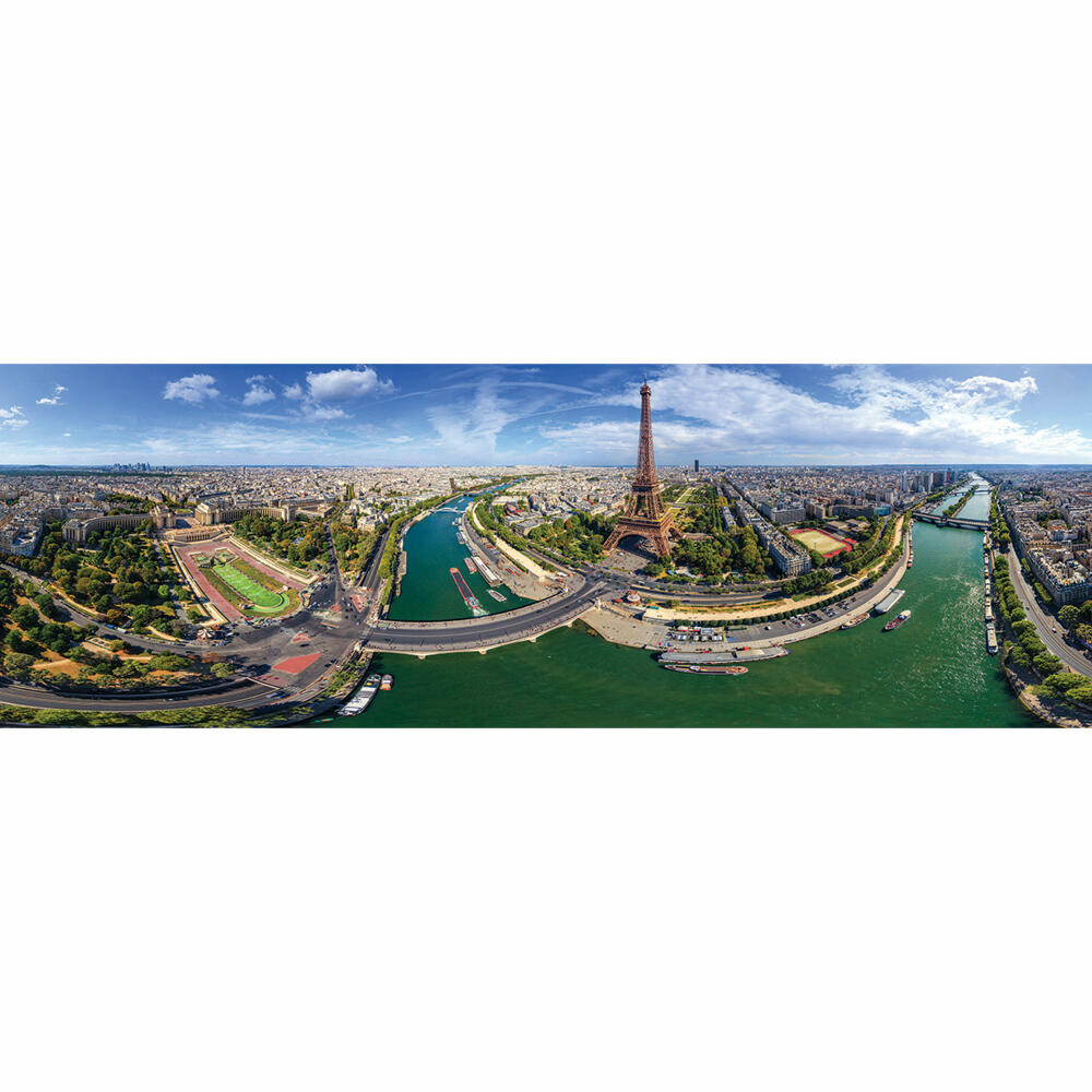 Eurographics Puzzle Paris Frankreich, 1000 Teile Panorama, 33 x 99 cm, 6010-5373