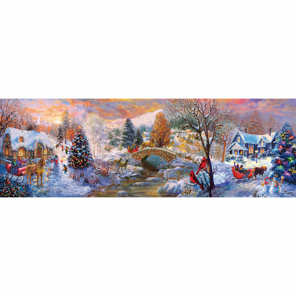 Eurographics Puzzle To Grandmas House We Go, 1000 Teile Panorama, 96 x 32 cm, 6010-5331