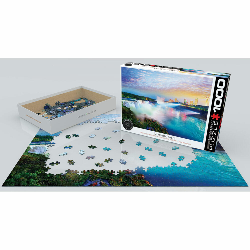 Eurographics Puzzle Niagarafälle, Wasserfall, 1000 Teile, 68 x 48 cm, 6000-0770