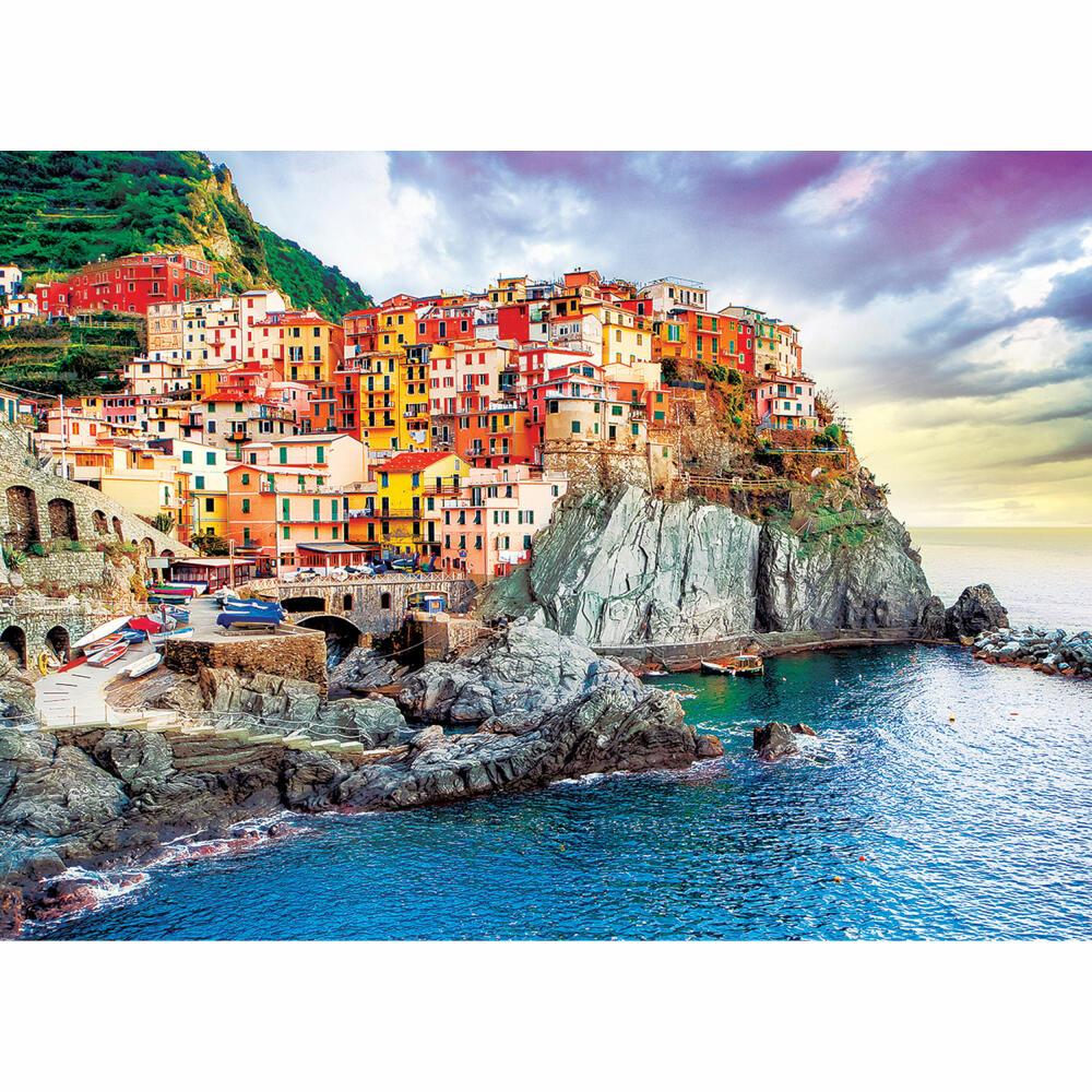 Eurographics Puzzle Manarola Cinque Terre Italien, 1000 Teile, 68 x 48 cm, 6000-0786