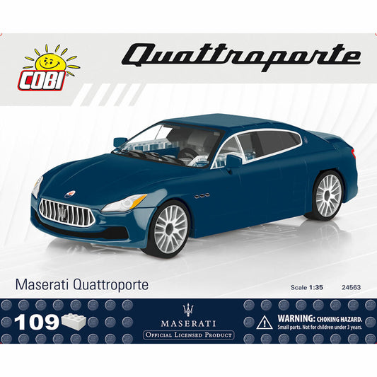 COBI Maserati Quattroporte, Auto, Fahrzeug, Sammelautos, Spielzeug, Spielen, Konstruktionsbausteine, 109 Teile, 24563