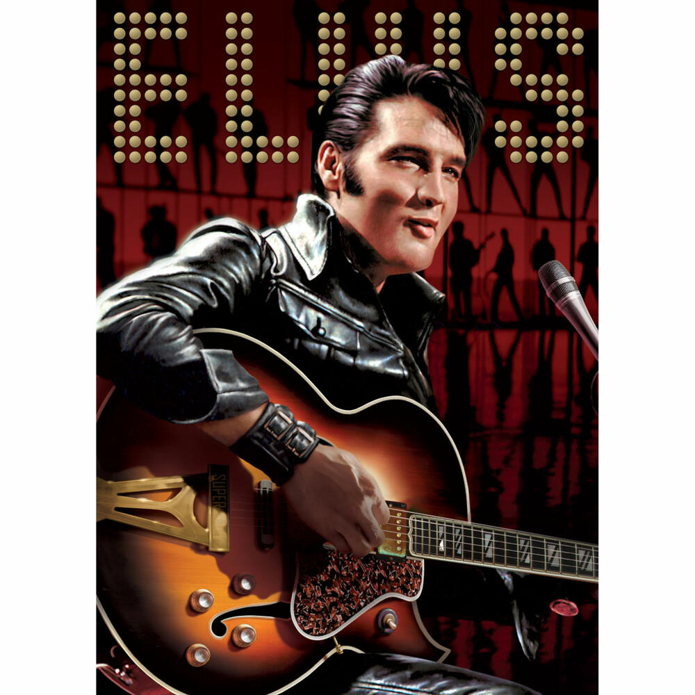 Eurographics Puzzle Elvis Presley Comeback Konzert, 1000 Teile, 68 x 48 cm, 6000-0813