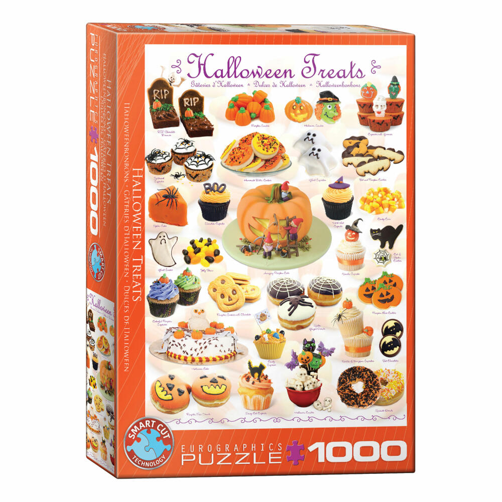 Eurographics Puzzle Halloween Leckereien, 1000 Teile, 68 x 48 cm, 6000-0432