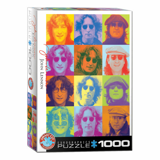 Eurographics Puzzle John Lennon Farbportraits, 1000 Teile, 68 x 48 cm, 6000-0807