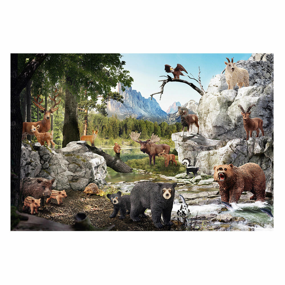 Schmidt Spiele Die Tiere Des Waldes, 40 Teile, Kinderpuzzle, Puzzlespiel, 1 Spieler, 56239