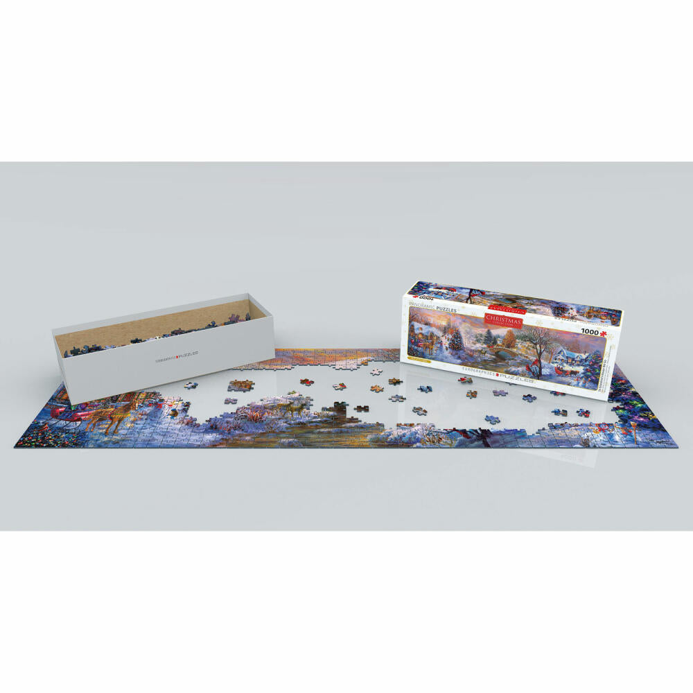 Eurographics Puzzle To Grandmas House We Go, 1000 Teile Panorama, 96 x 32 cm, 6010-5331