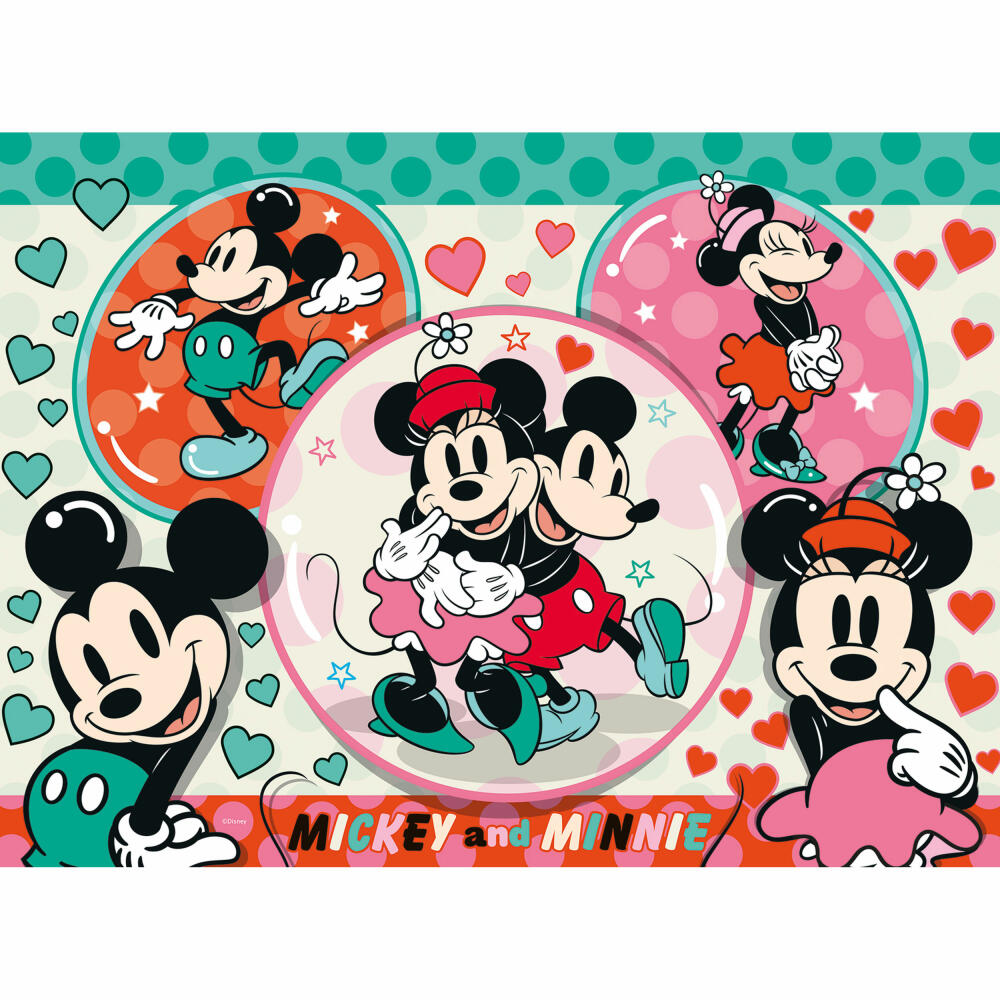 Ravensburger Unser Traumpaar Mickey und Minnie, Kinderpuzzle, Kinder Puzzle, 150 Teile, 13325