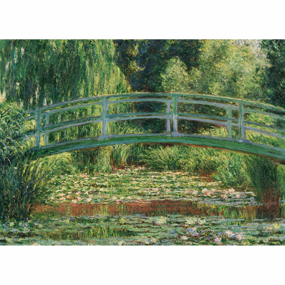 Eurographics Puzzle Japanische Brücke von Claude Monet, 1000 Teile, 68 x 48 cm, 6000-0827