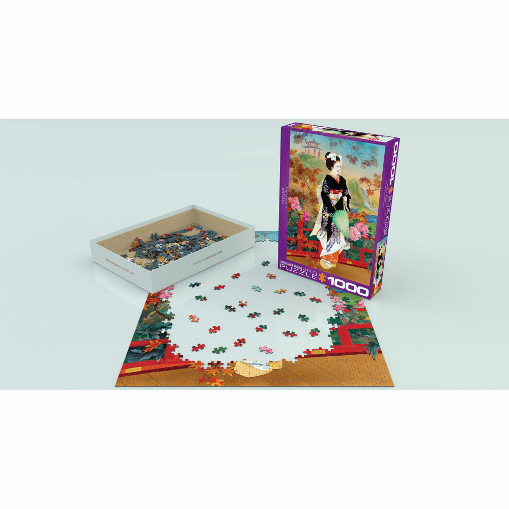 Eurographics Puzzle Higasa von Haruyo Morita, 1000 Teile, 68 x 48 cm, 6000-0742