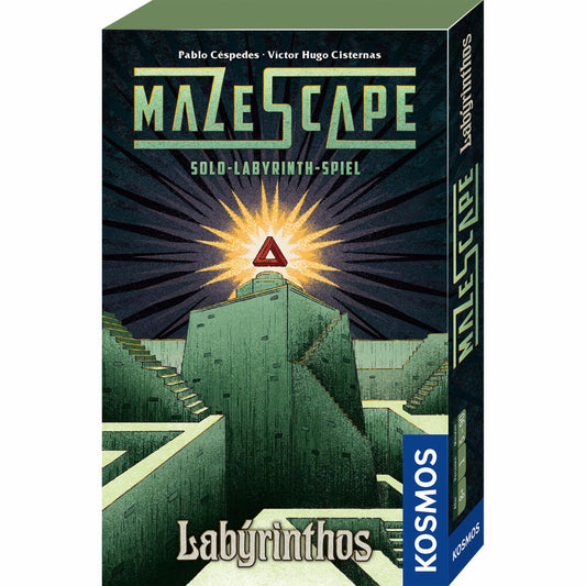 KOSMOS Mazescape Labyrinthos, Labyrinth-Spiel, Knobelspiel, Solo-Spiel, ab 8 Jahren, 693220