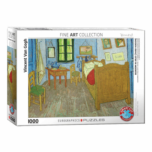 Eurographics Puzzle Schlafzimmer in Arles von Van Gogh, 1000 Teile, 68 x 48 cm, 6000-0838