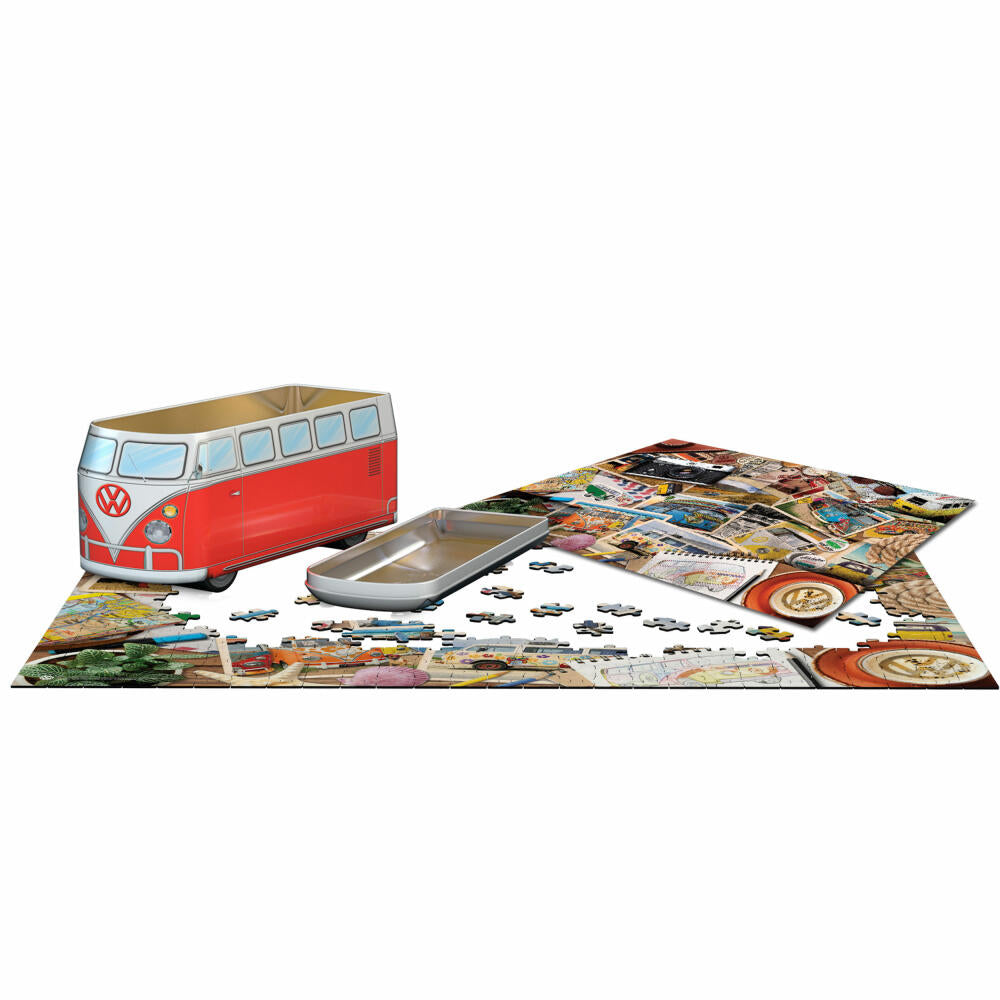 Eurographics Puzzle VW Bus Road Trips - in Puzzledose, 550 Teile, 33 x 48.3 cm, 8551-5576