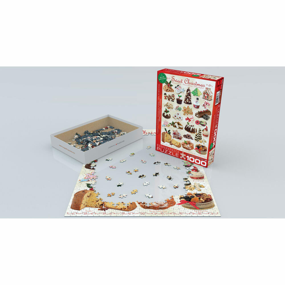 Eurographics Puzzle Weihnachtsgebäck, 1000 Teile, 68 x 48 cm, 6000-0433