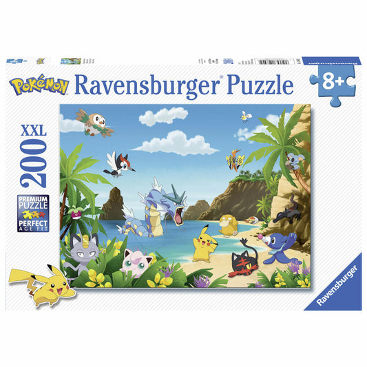 Ravensburger Schnapp sie dir alle!, Pokemon Puzzle, Kinderpuzzle, Kinder Puzzles, 200 Teile XXL, 12840