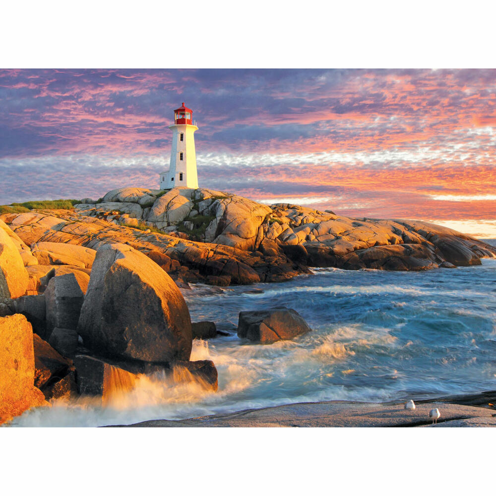 Eurographics Puzzle Peggys Cove Leuchtturm, 1000 Teile, 68 x 48 cm, 6000-5437