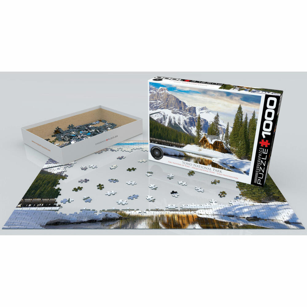 Eurographics Puzzle Yoho National Park Britisch Colombia, 1000 Teile, 68 x 48 cm, 6000-5428