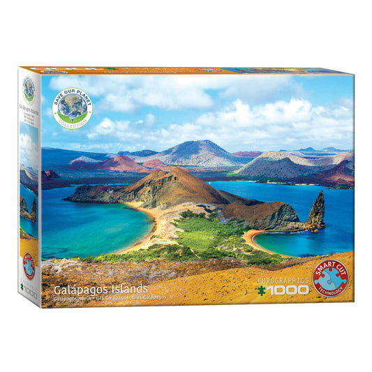 Eurographics Puzzle Rette unseren Planeten - Galapagos, 1000 Teile, 68 x 48 cm, 6000-5719