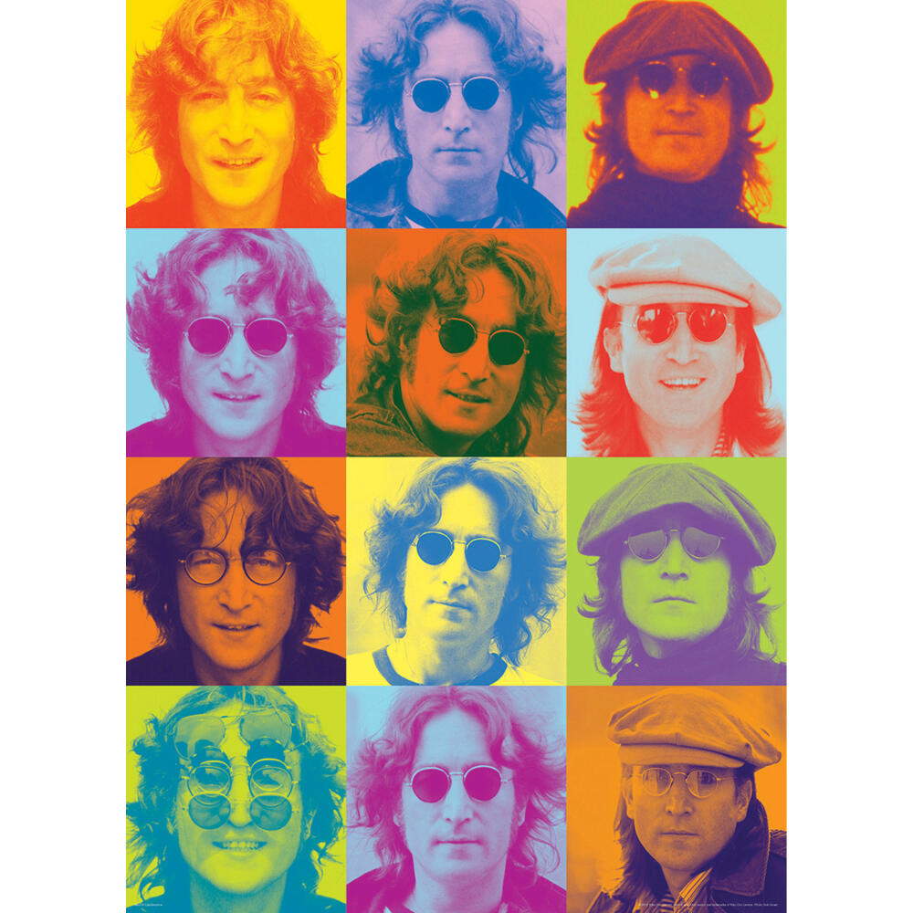 Eurographics Puzzle John Lennon Farbportraits, 1000 Teile, 68 x 48 cm, 6000-0807