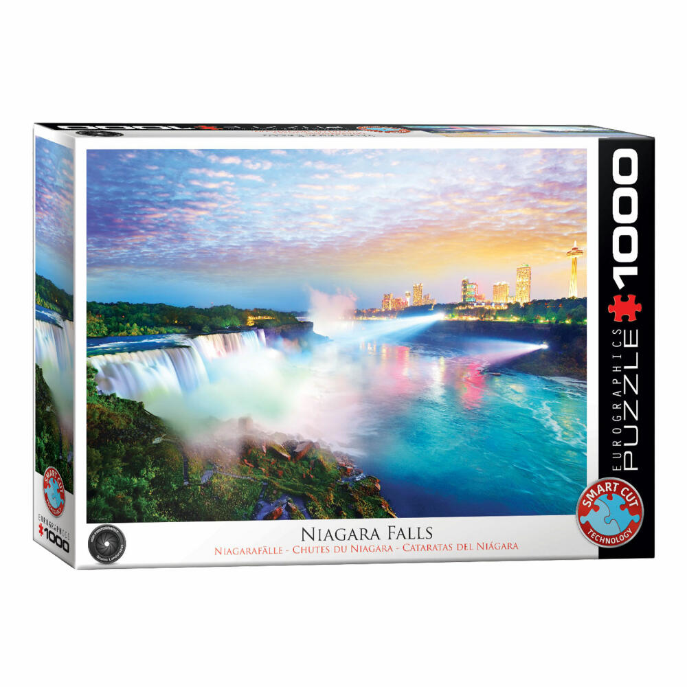 Eurographics Puzzle Niagarafälle, Wasserfall, 1000 Teile, 68 x 48 cm, 6000-0770