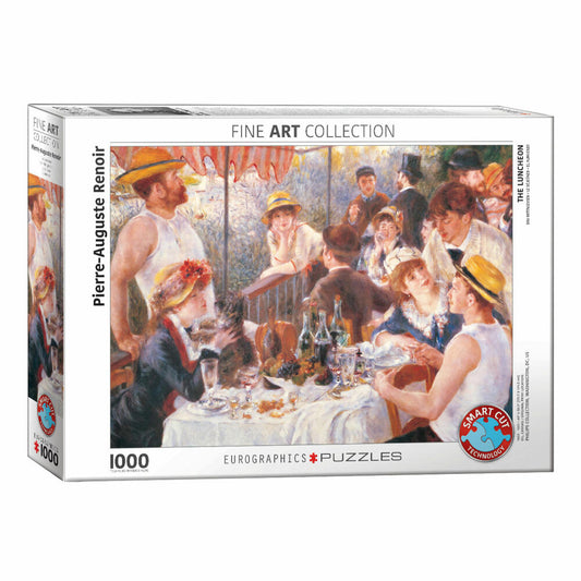 Eurographics Puzzle Das Frühstück der Ruderer von Auguste Renoir, 1000 Teile, 68 x 48 cm, 6000-2031