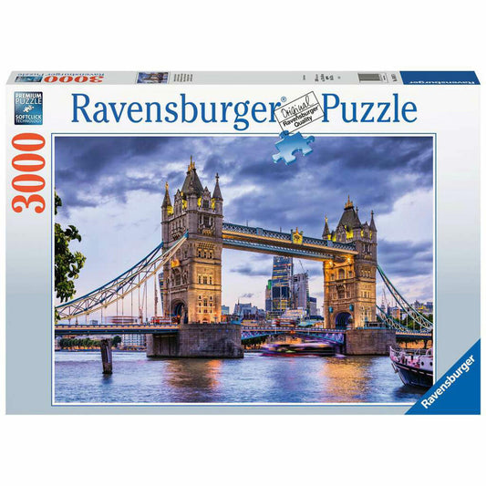 Ravensburger Puzzle London du schöne Stadt, Erwachsenenpuzzle, 3000 Teile, 16017