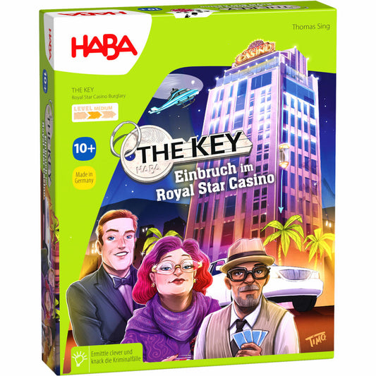 HABA The Key - Einbruch im Royal Star Casino, Krimispiel, Gesellschaftsspiel, ab 10 Jahren, 1306848001