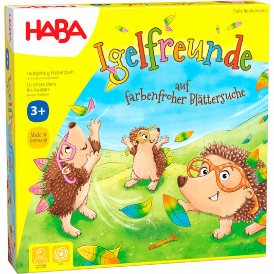 HABA Igelfreunde - Auf farbenfroher Blättersuche, Memospiel, Kinderspiel, ab 3 Jahren, 1305587001
