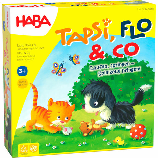 HABA Tapsi, Flo & Co, Sammelspiel, Kinderspiel, Kinder Spiel, ab 3 Jahren, 1307024001