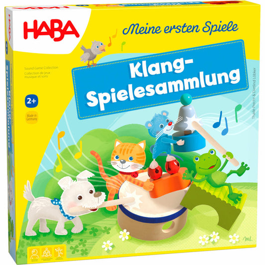 HABA Meine ersten Spiele - Klangspielsammlung, Klangspielzeug, Kinderspiel, ab 2 Jahren, 1307105001