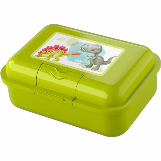 HABA Brotdose Dinos, Lunchbox, Vesperdose, Brotdose, Kinder, 1305150001