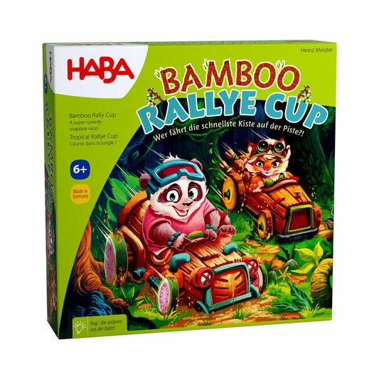 HABA Bamboo Rallye Cup, Brettspiel, Kinderspiel, Kinder Spiel, ab 6 Jahren, 2010883001