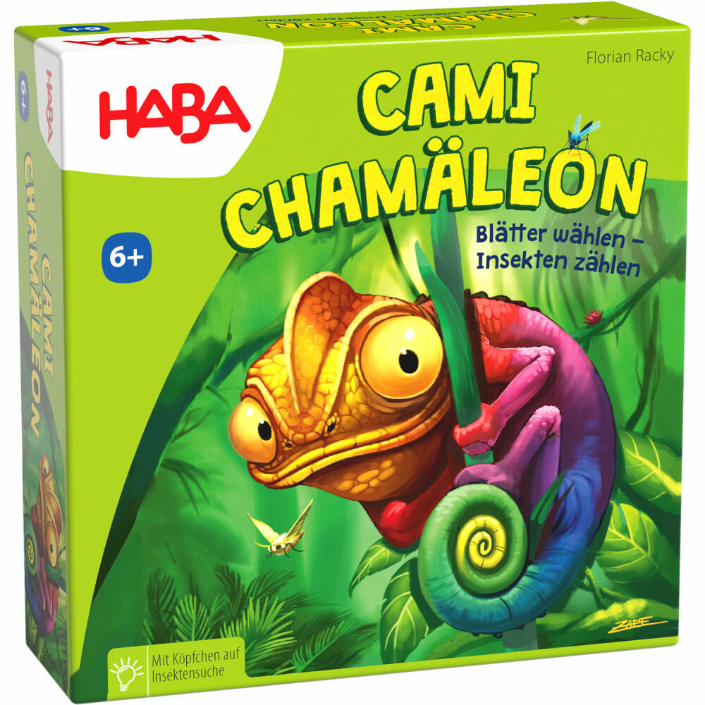 HABA Kinderspiel Cami Chamäleon, Memo-Spiel, Sammelspiel, Kinder Spiel, ab 6 Jahren, 1307140001