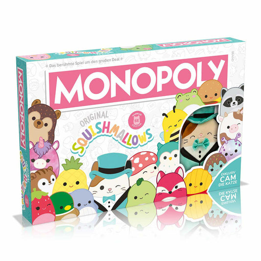 Winning Moves Monopoly - Squishmallows, Brettspiel, Familienspiel, Gesellschaftsspiel, ab 8 Jahren, WM04179-GER-6