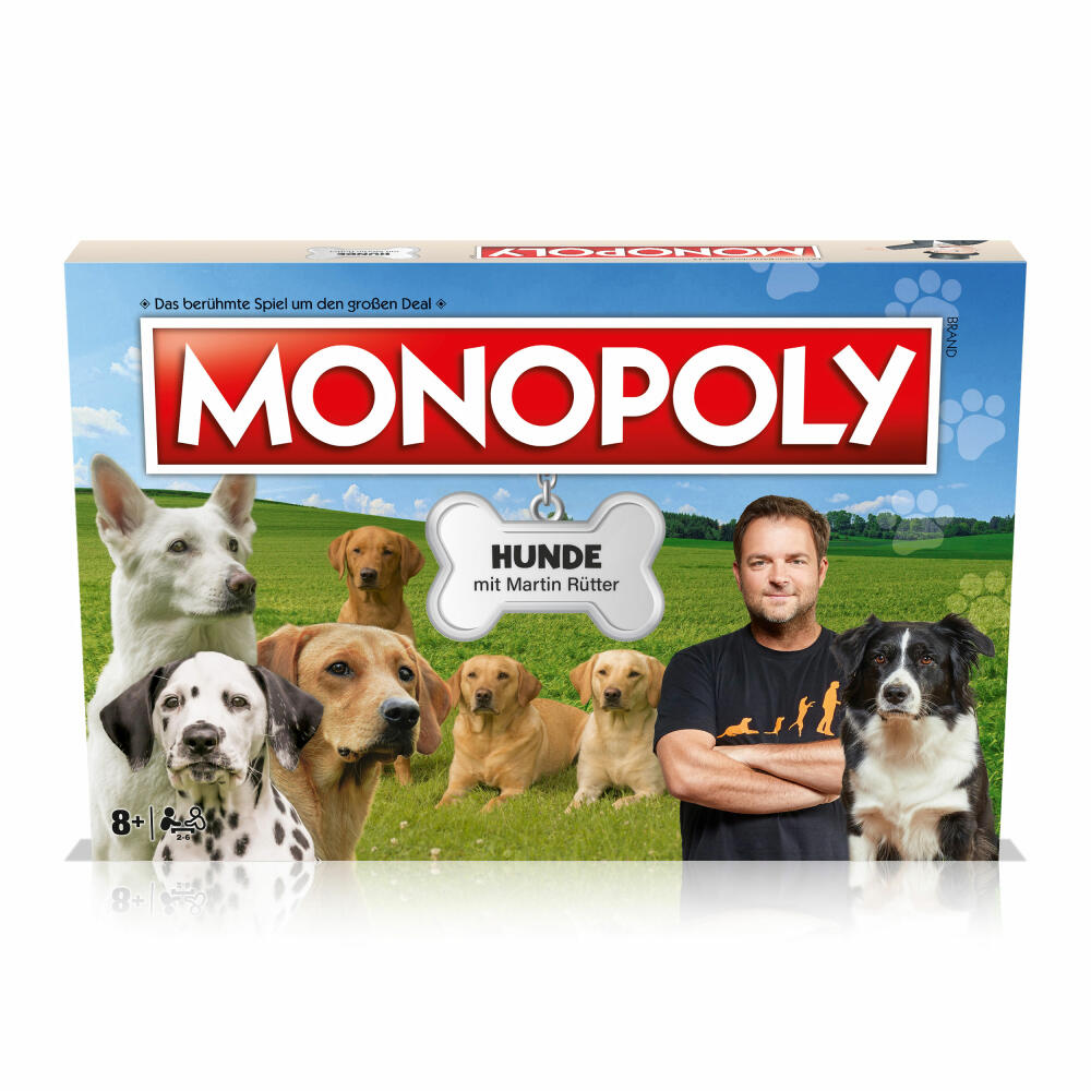 Winning Moves Monopoly - Hunde, Brettspiel, Kinderspiel, Gesellschaftsspiel, ab 6 Jahren, WM03442-GER-6