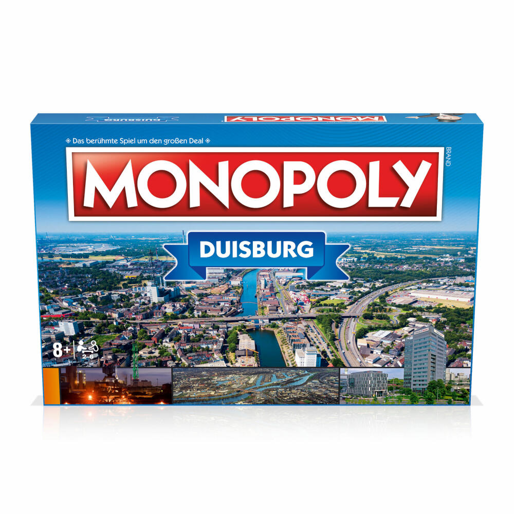 Winning Moves Monopoly - Duisburg, Brettspiel, Familienspiel, Gesellschaftsspiel, ab 8 Jahren, WM04223-GER-6