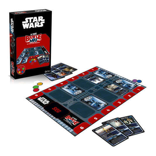 Winning Moves Battle Mat Star Wars, Top Trumps, Kartenspiel, Familienspiel, ab 8 Jahren, WM02980-GER-6