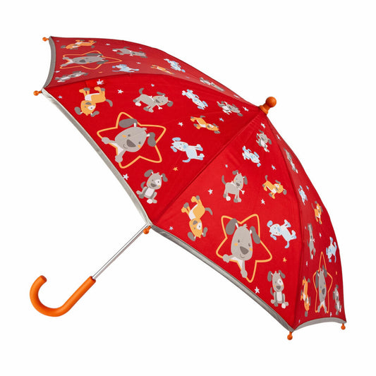sigikid Regenschirm Hund, Kinderschirm, Regen Schirm, Kinder, Polyester, Ø 75 cm, 25331