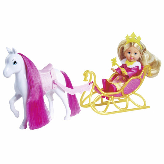 Simba Evi LOVE Princess Ride, Puppe, Modepuppe, Ankleidepuppe, Kutsche, Pferd, 105733701