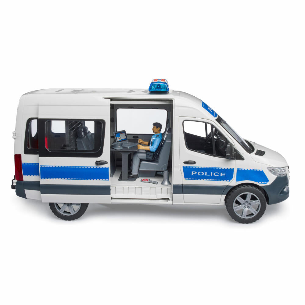 Bruder MB Sprinter Polizei Einsatzfahrzeug, Polizeiauto, Spielzeugauto, Spielzeug Auto, 02683