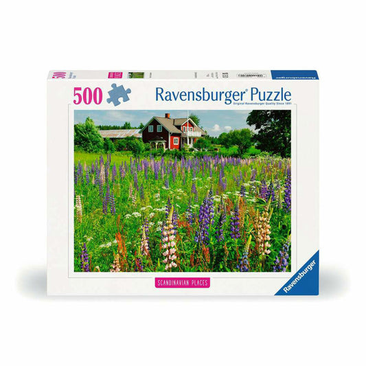 Ravensburger Puzzle Bauernhof in Schweden, Erwachsenenpuzzle, 500 Teile, 12000844